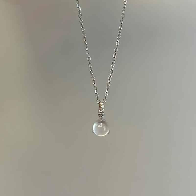 Water Drop Necklace Ornament Women's Simple Niche Temperament