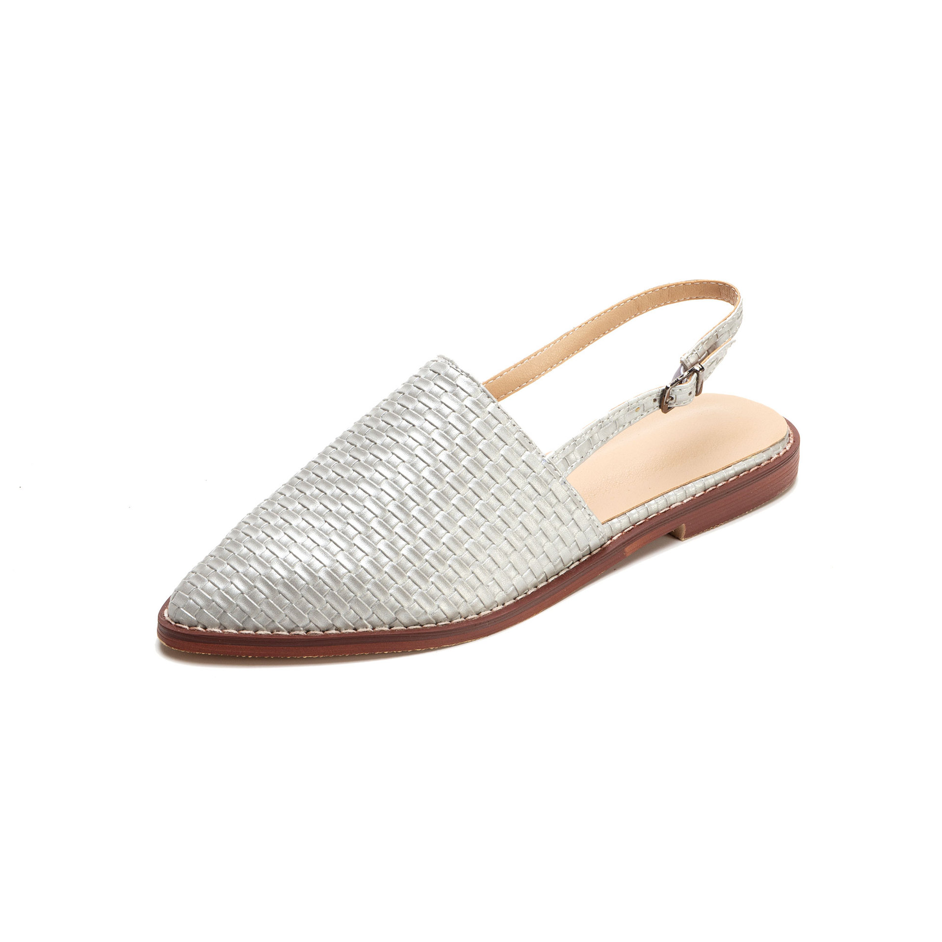 Extra-large Plus-size Woven-toe Sandals For Women