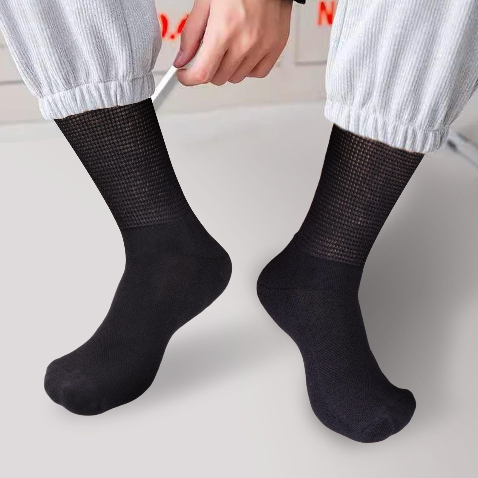 Title 1, Bamboo Fiber Loose Stretch Socks