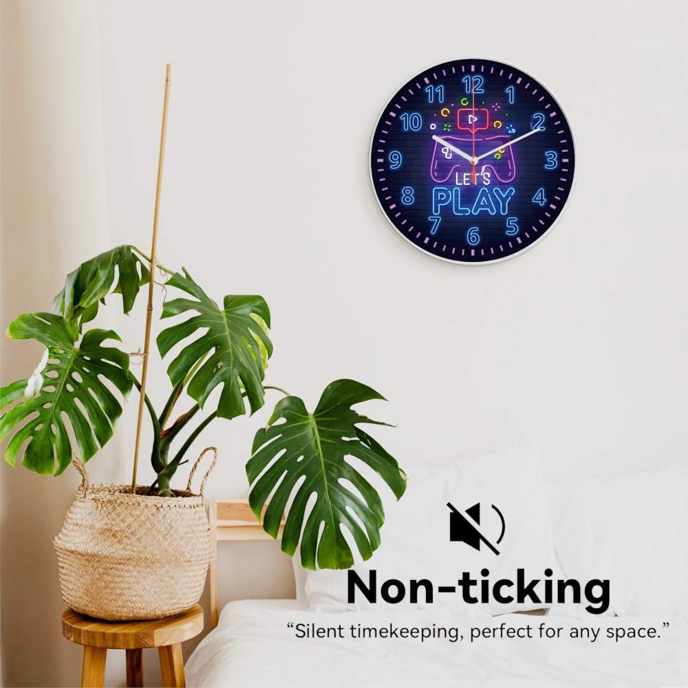 Stylish Minimalist Acrylic-framed Creative Wall Clock For Home Use