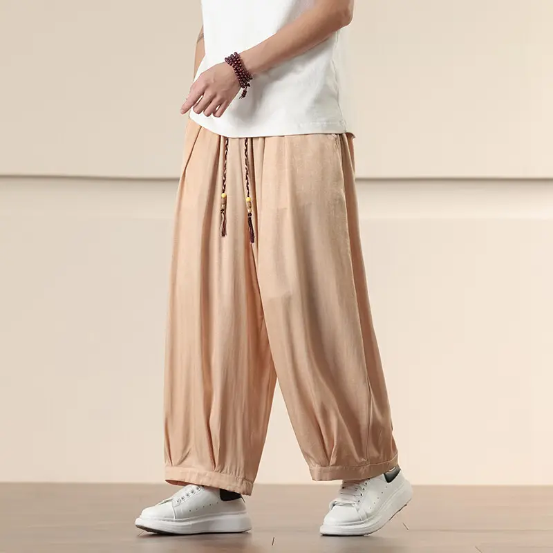 Casual Men's Retro Loose Plus Size Harem