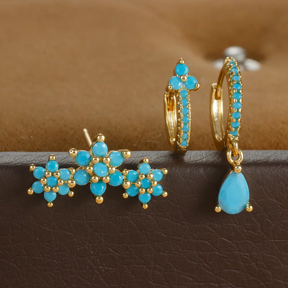 French Style Ear Clip Earings Set for Women
