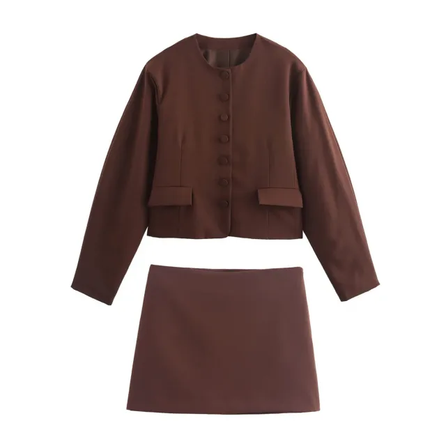 Women's Suits Coat Mini Skirt Suit A Set Of Equipment - Shop at LoveMi