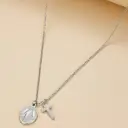 Stainless Steel Cross Personalized Clavicle Chain view 3