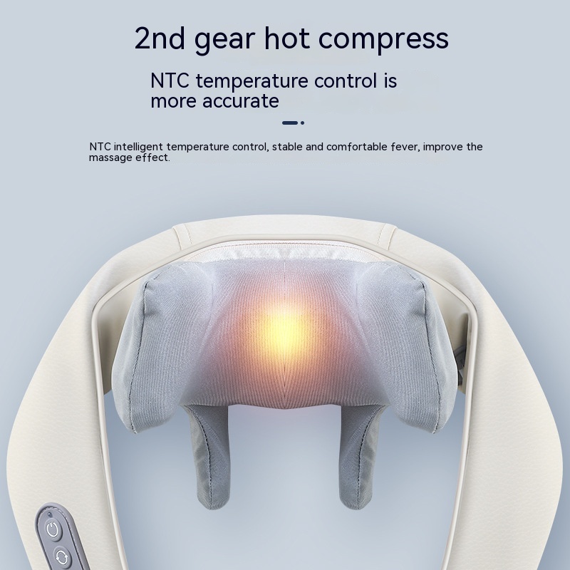 Shoulder And Neck Massage Instrument Neck Massager Neck Lifting Hot Compress Dredging Neck Trapezoid Muscle Clip Kneading — foto 7