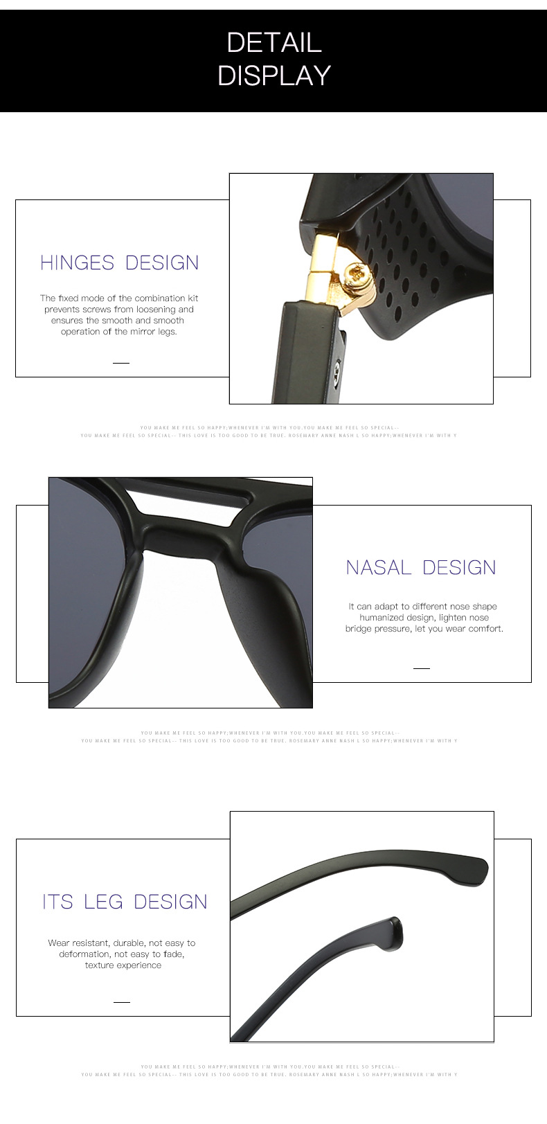 Title 11, Retro round sunglasses