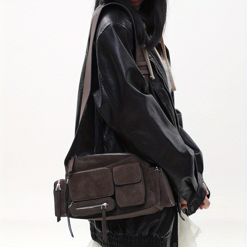 Women's Multi-Pocket Shoulder Crossbody Bag 18 fb51b7bf f761 463b 9d16 3fbbb055f89d
