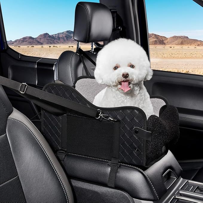 Car Dog Bed Armrest Pet Safety Seat