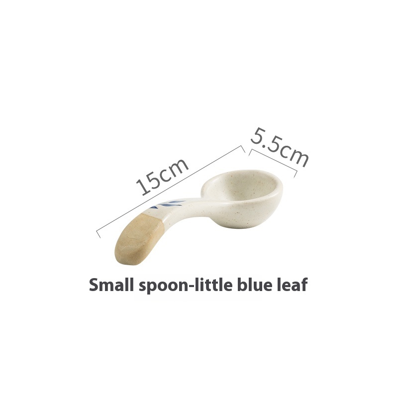 Small Spoon Small Blue Leaf