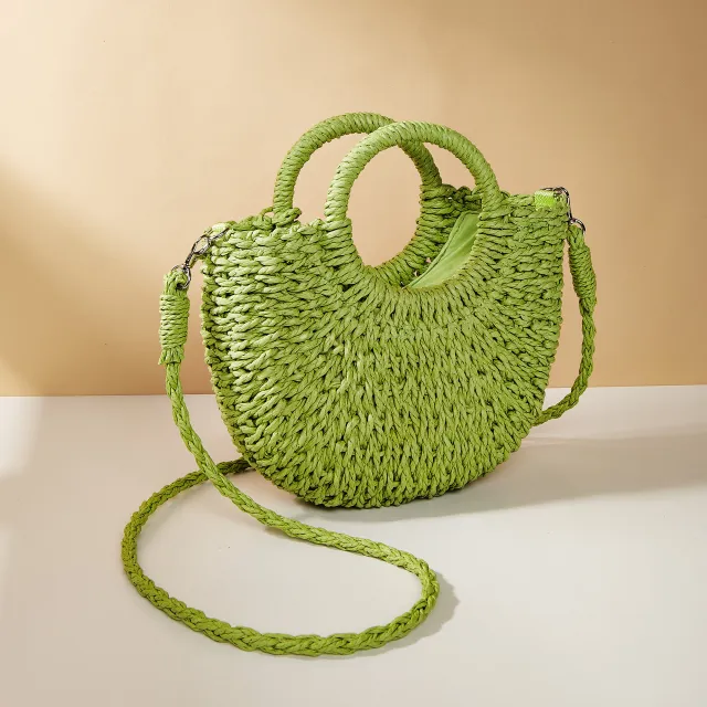 All match Beach Bag One shoulder Crossbody Green - Shop at LoveMi