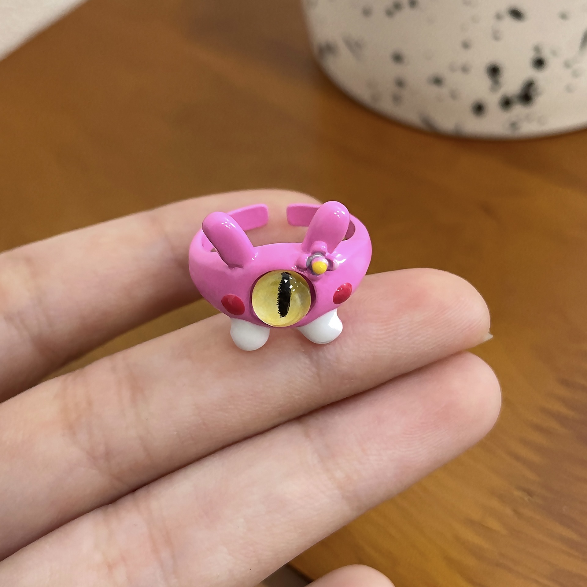 Cute One-Eye Ring Sweet Cool