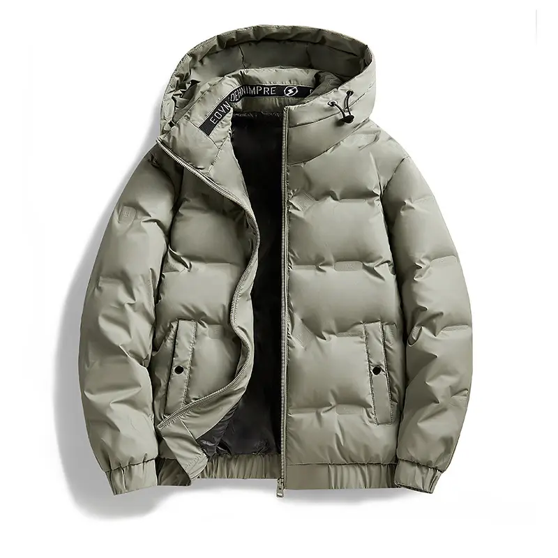 Men's Down Jacket Winter Casual Hooded Coat