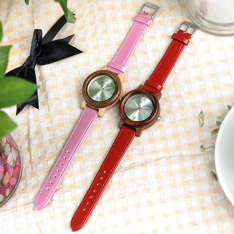 Wooden Watch Simple And Casual Quartz Movement 6