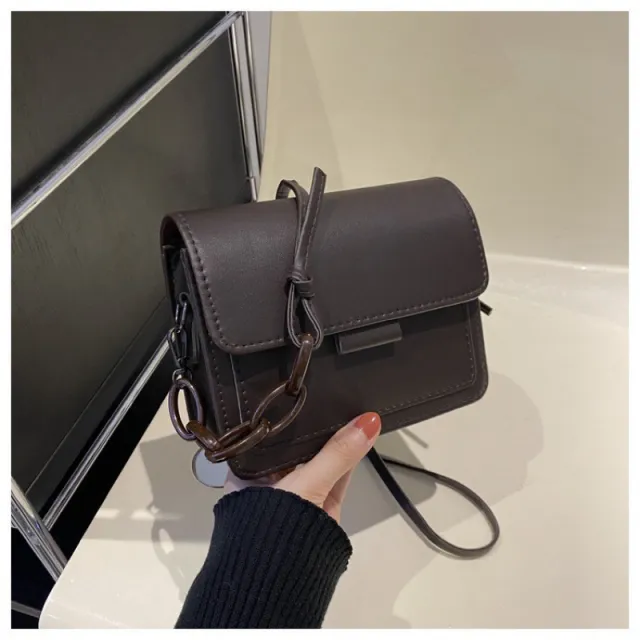 Versatile Retro Shoulder Crossbody Bag Coffee - Shop at LoveMi