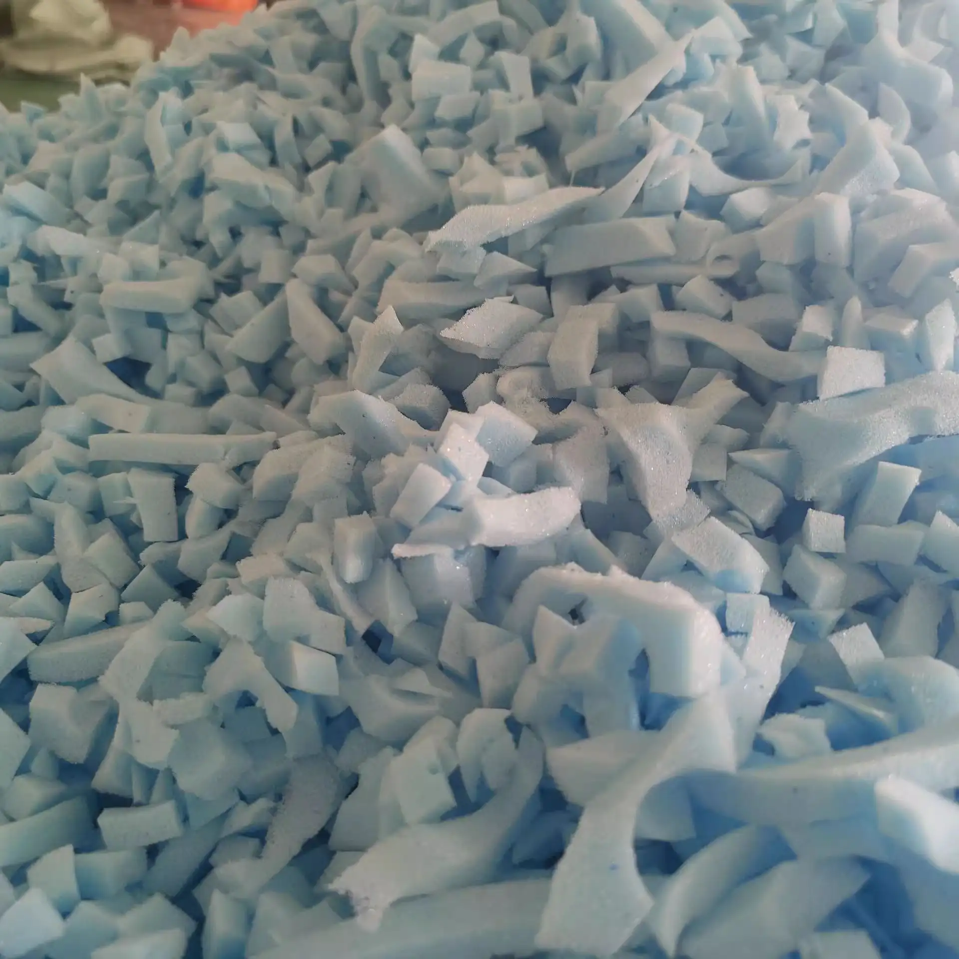 Rectangular Shredded Sponge Memory Foam Bamboo Fiber Ice Silk Pillow