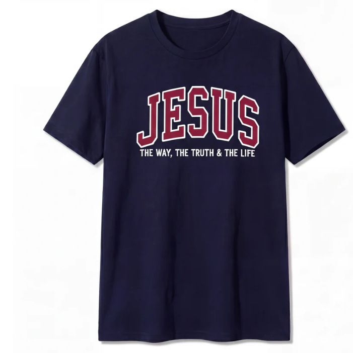 Casual T-shirt With Letter And Graphic Print 3