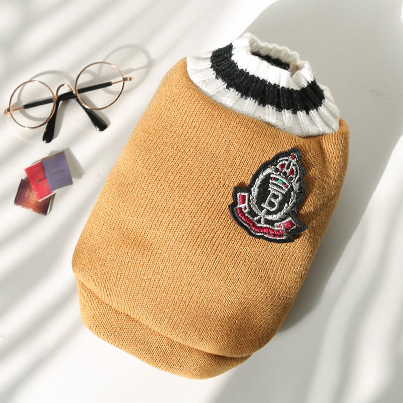 278 Badge Sweater Khaki