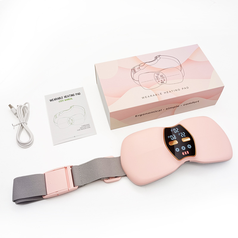 Vibrating Massage Heating Lumbar Support Belt