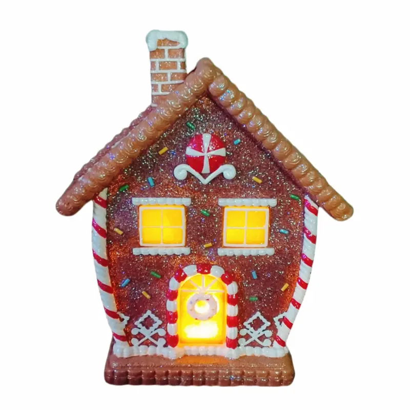 Christmas Gingerbread Man Decoration Light-emitting Decorations