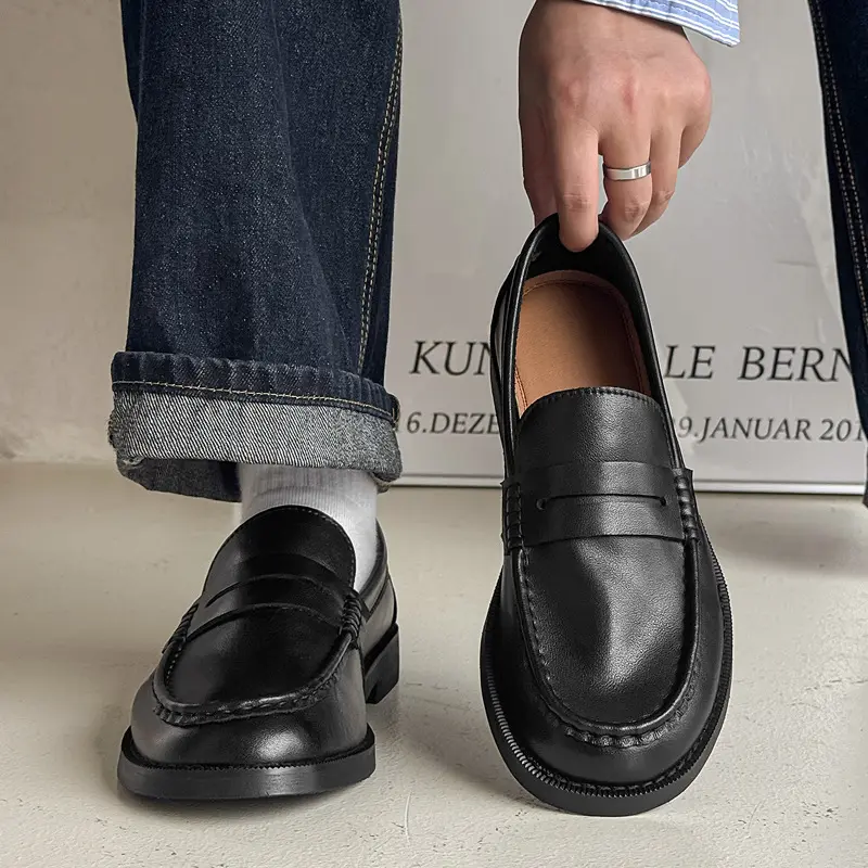 Men's Slip-on Retro Business All-match Casual Shoes