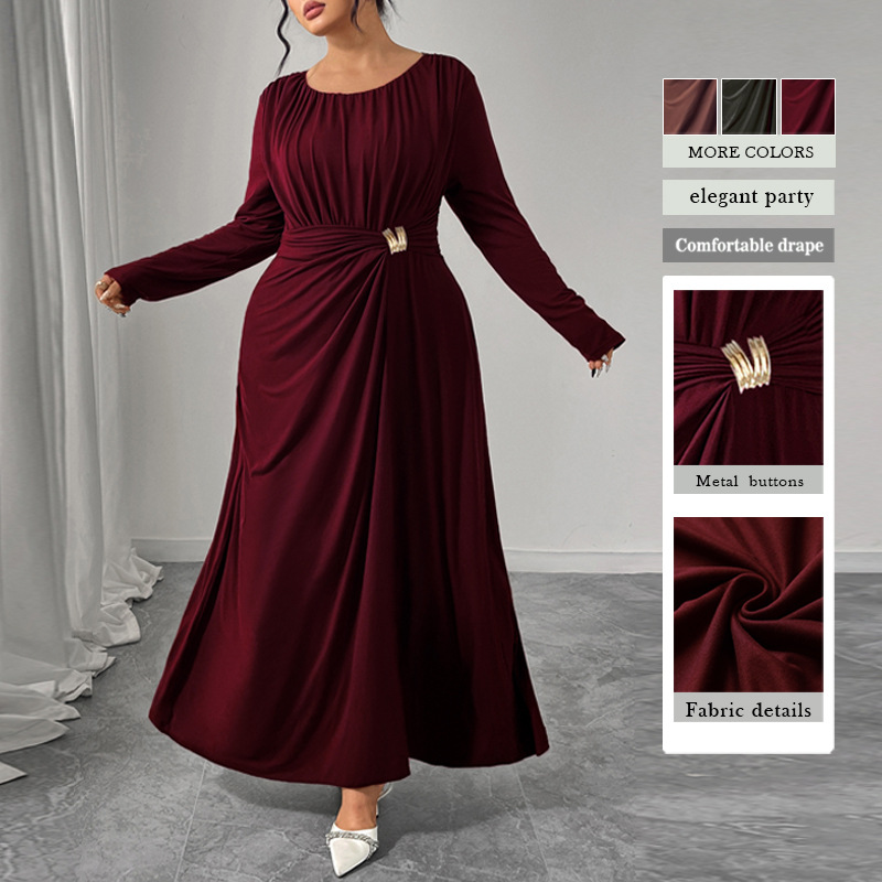 Fashion Coffee Color Dress For Women Wine - Shop at LoveMi