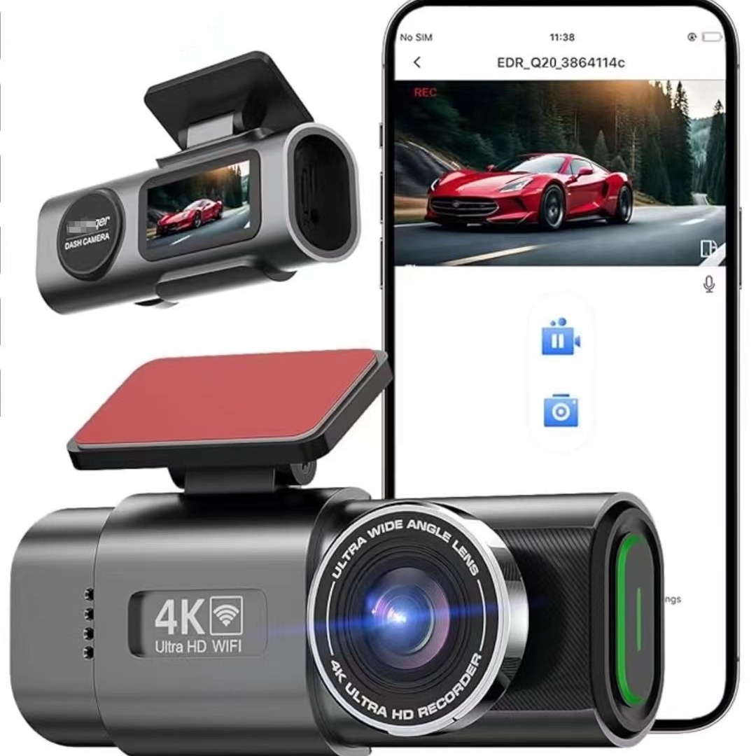 High definition Front and rear Dual Recording WiFi Smartphone Connectivity A Hidden In-car Dash Cam 10