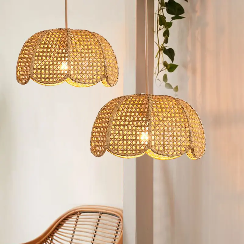 Modern Minimalist Creative Rattan Pendant Lamp