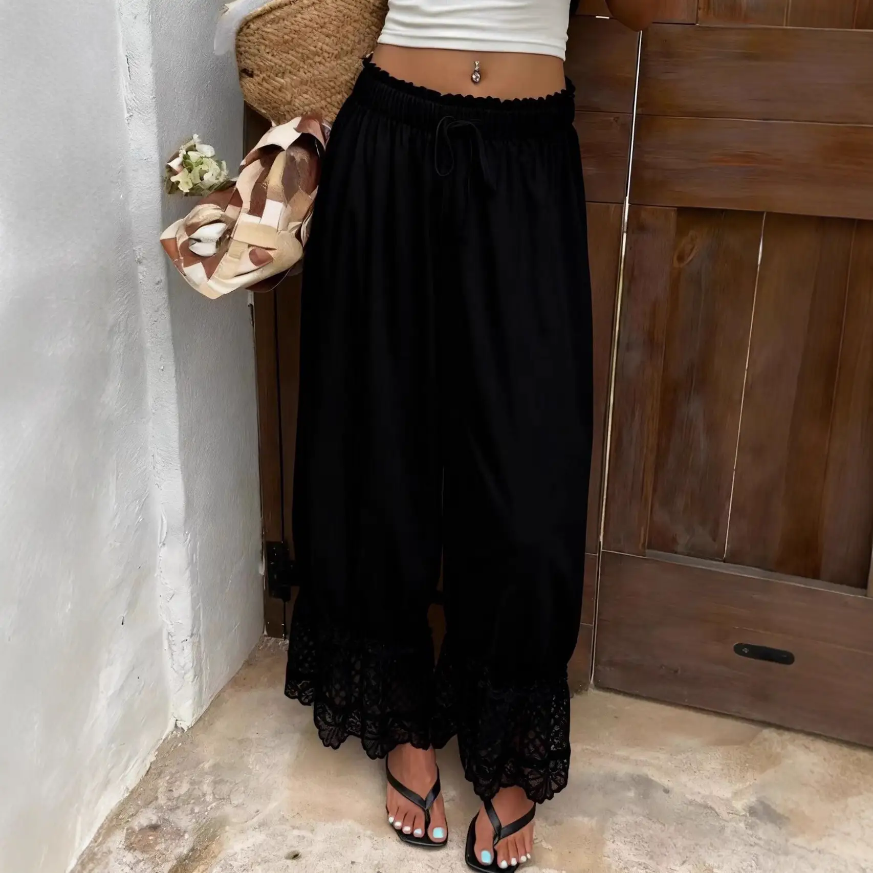 Relaxed-fit Casual Pants With A Comfortable Waist