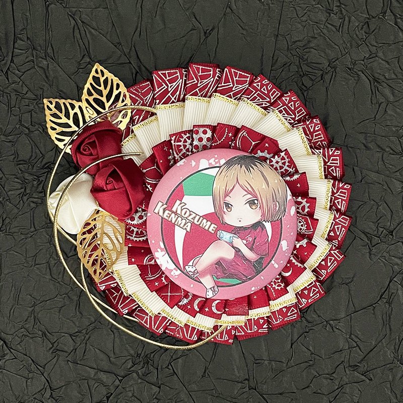 Handmade DIY Miku Badge Holder