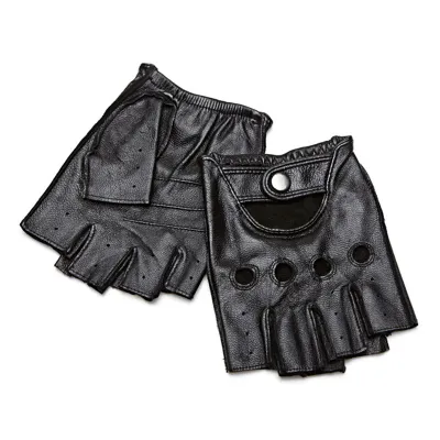 Winter Sheepskin Half Finger Gloves