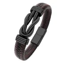 Black Brown Black Buckle