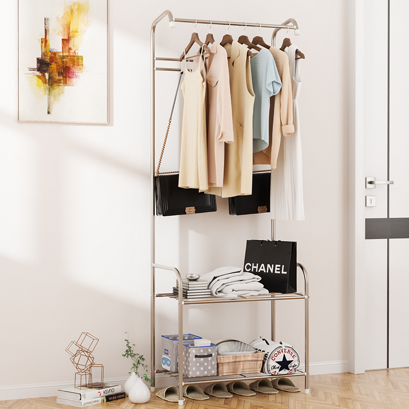 Multi-functional Coat And Hat Rack Shoe Rack For The Living Room Or Entryway