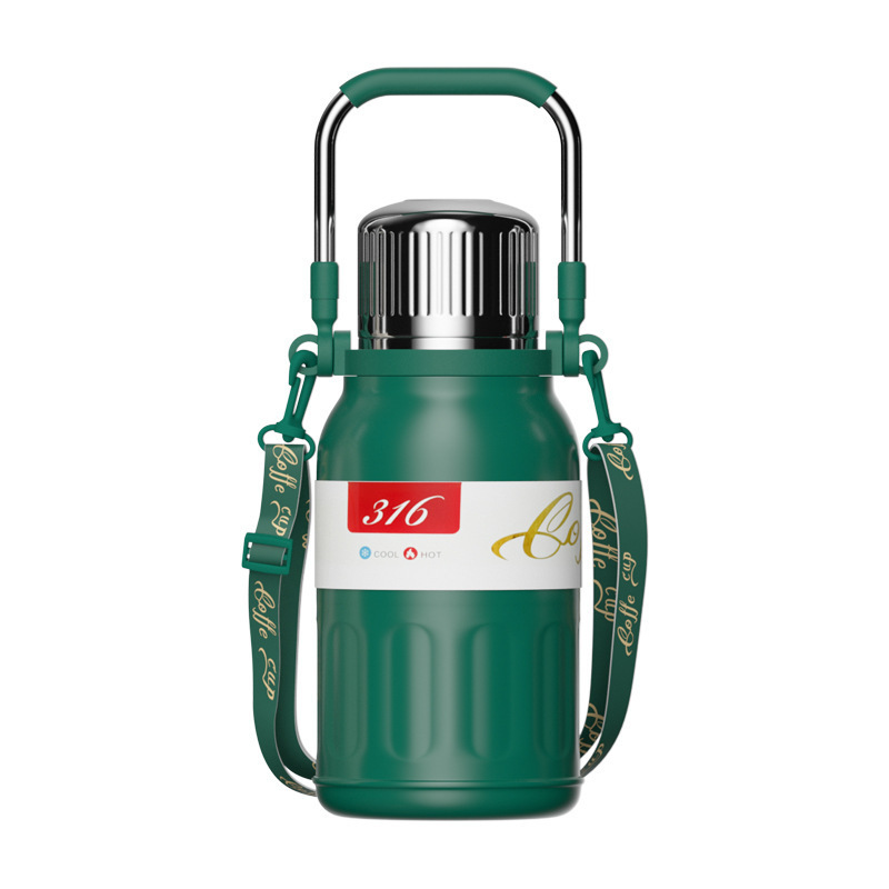 Gourde isotherme double paroi en inox 316 8