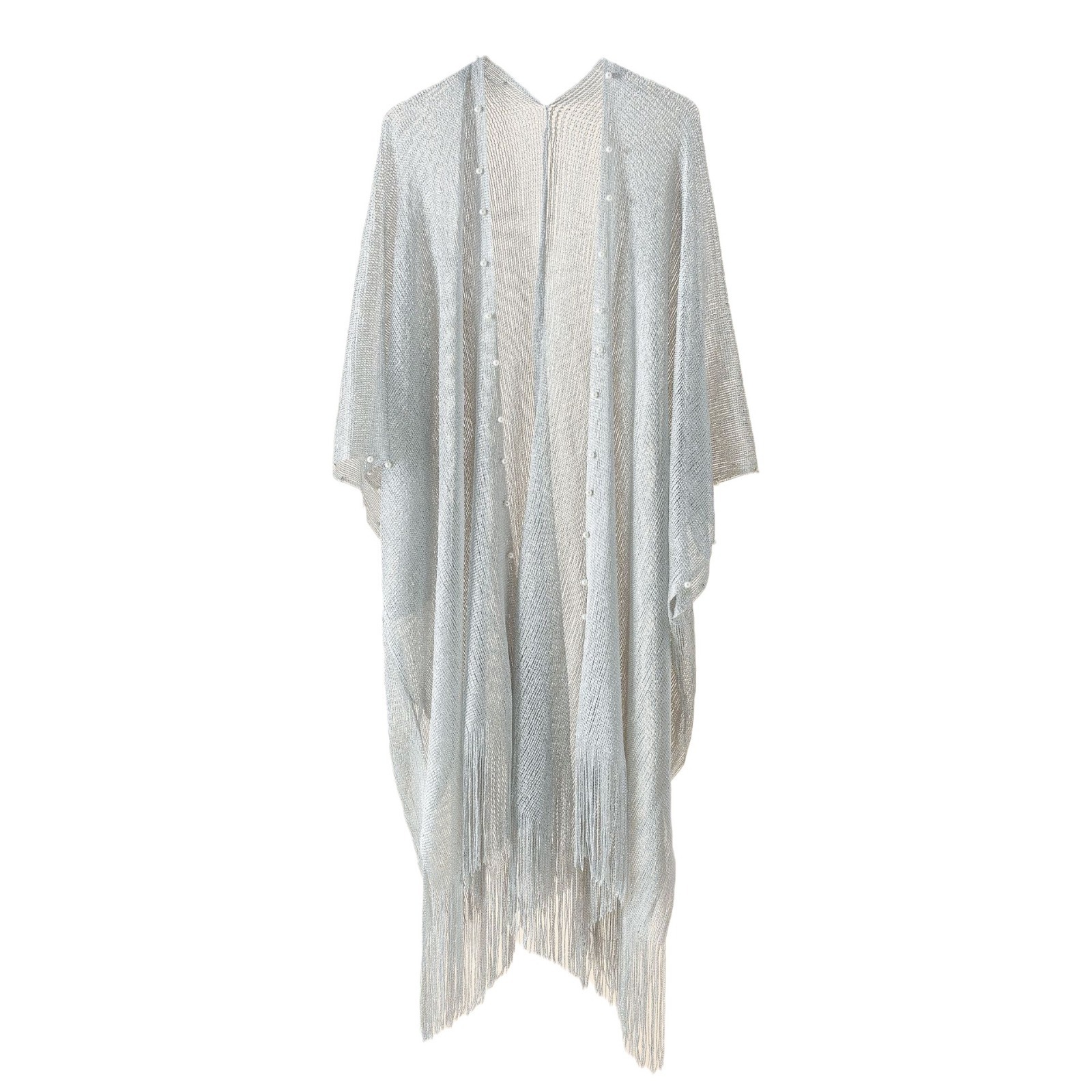 Nail Pearl Beach Shawl Cardigan Mid-length - Image 6