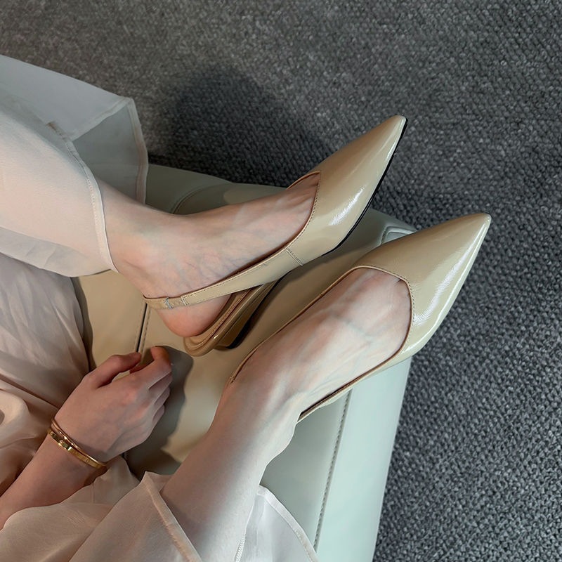 Pointed-Toe Wedge Sandals, picture 4 of 5