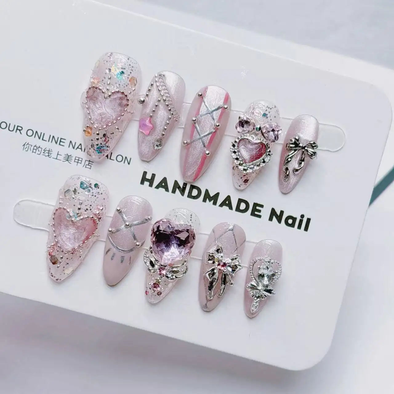 High-end Purely Handmade Wearable Nails