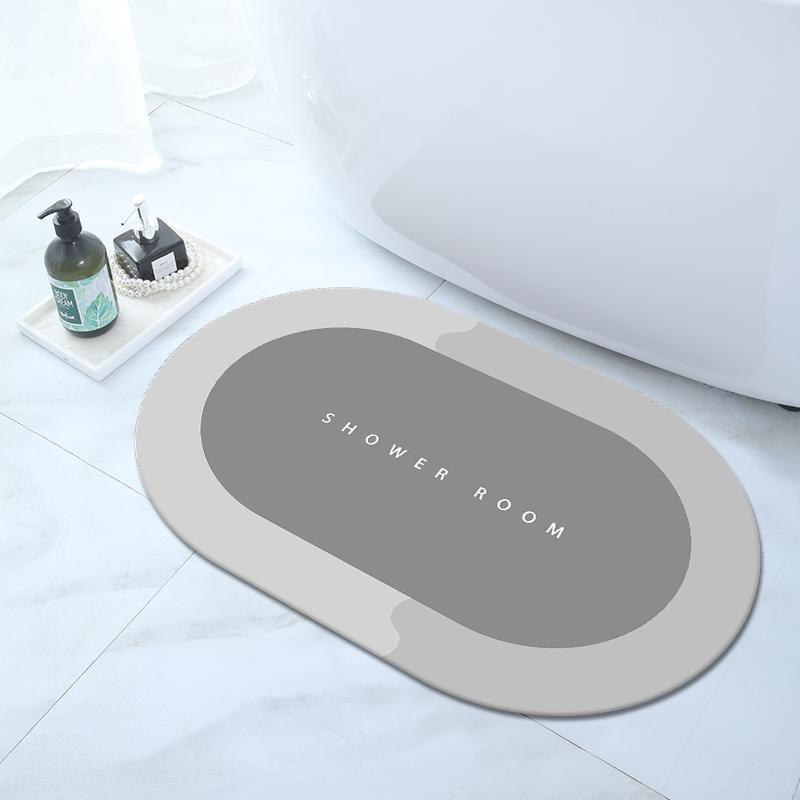 Diatomaceous Mud Water-absorbent Bathroom Floor Mat