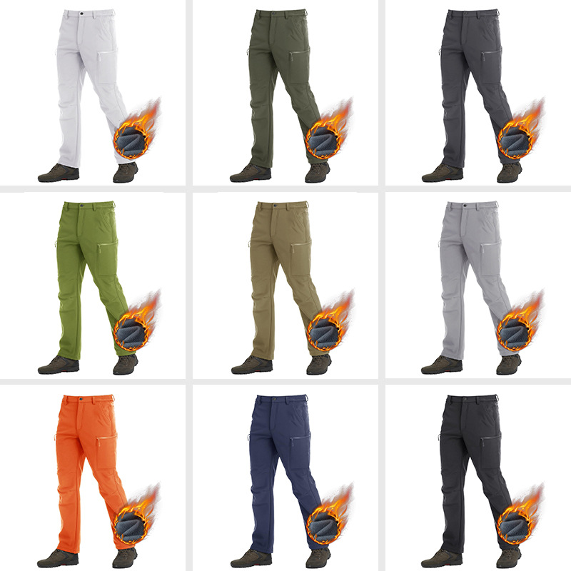 Straight-leg Outdoor Hiking Pants Designed For Larger Sizes