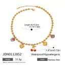 Stainless Steel Necklace With A Premium Long-lasting Fruit Design view 2