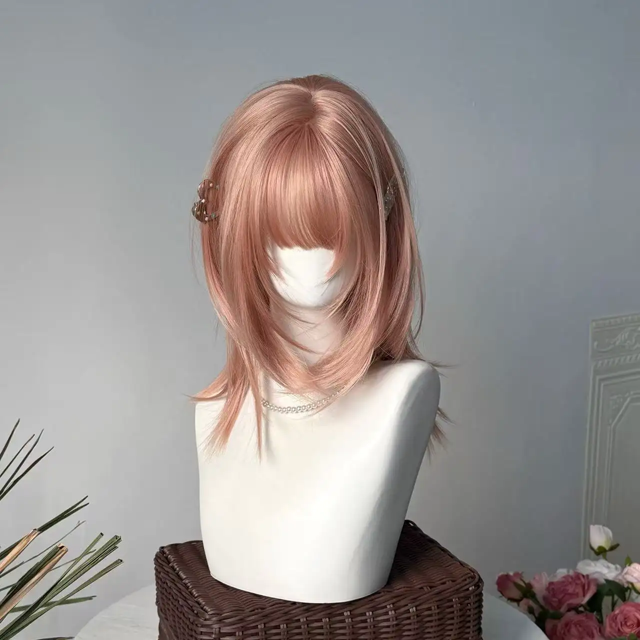 Summer Mullet Short Hair Full-head Wig