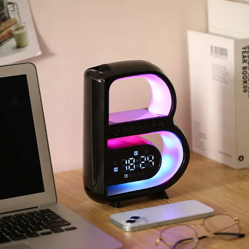 New B-Shaped Blutooth Speaker Multifunctional Smart Music