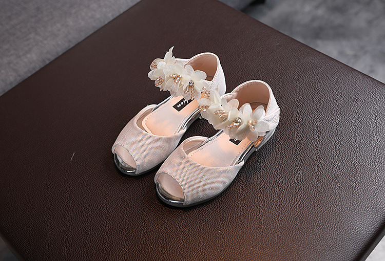 Title 3, Flower Fish Mouth Summer Childrens Sandals, pe...