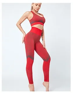 Title 7, High elastic yoga suit