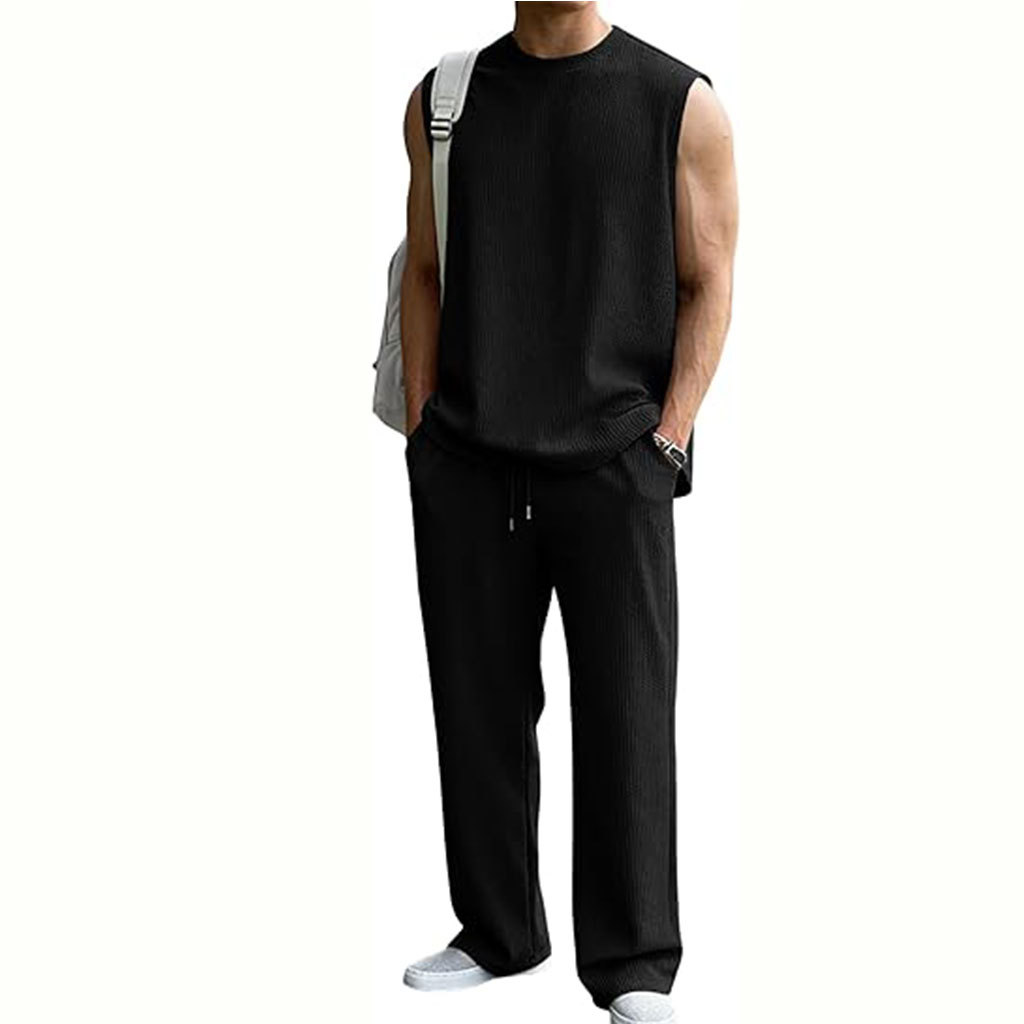 New Mens Casual Sport Jacquard Suit