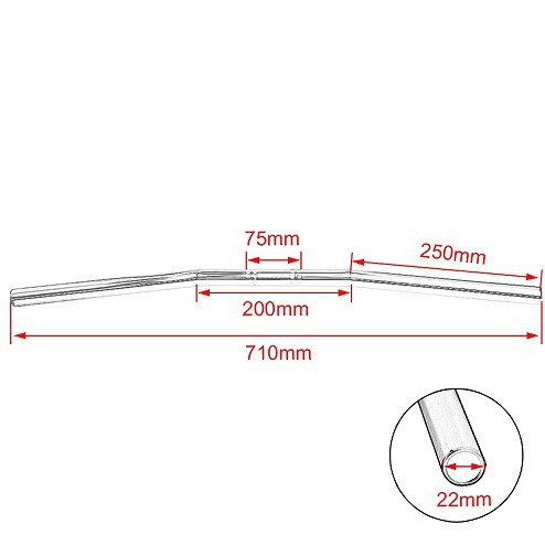 Retro 25MM Modified Faucet Handlebar Accessories
