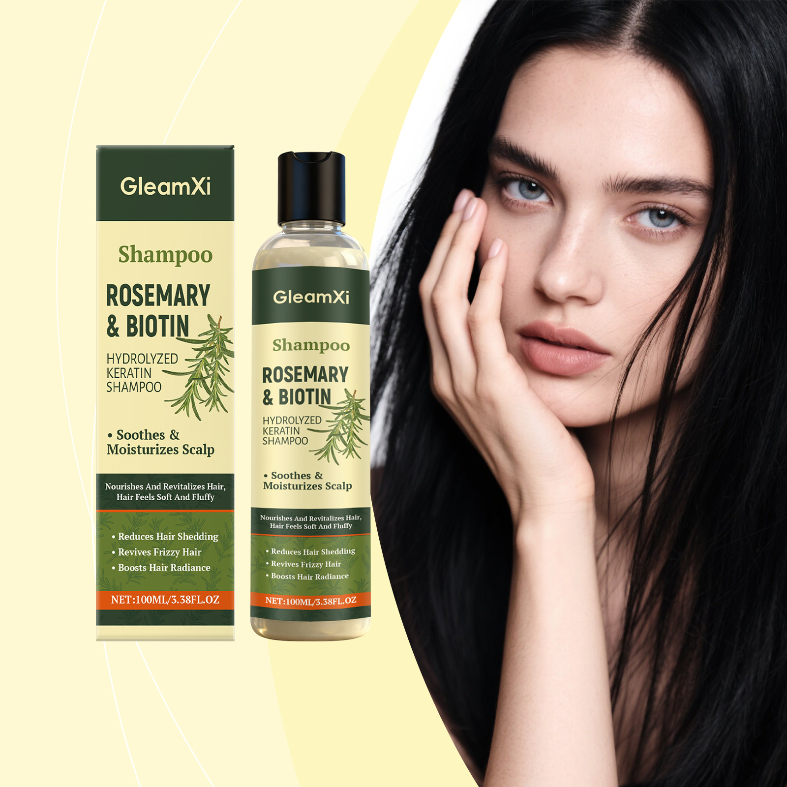 Moisturizes Hydrates And Adds Shine To Hair While Refreshing The Scalpideal For Daily Care