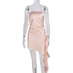Fashion Women's Wear European And American Style Dress - Pink - View 1