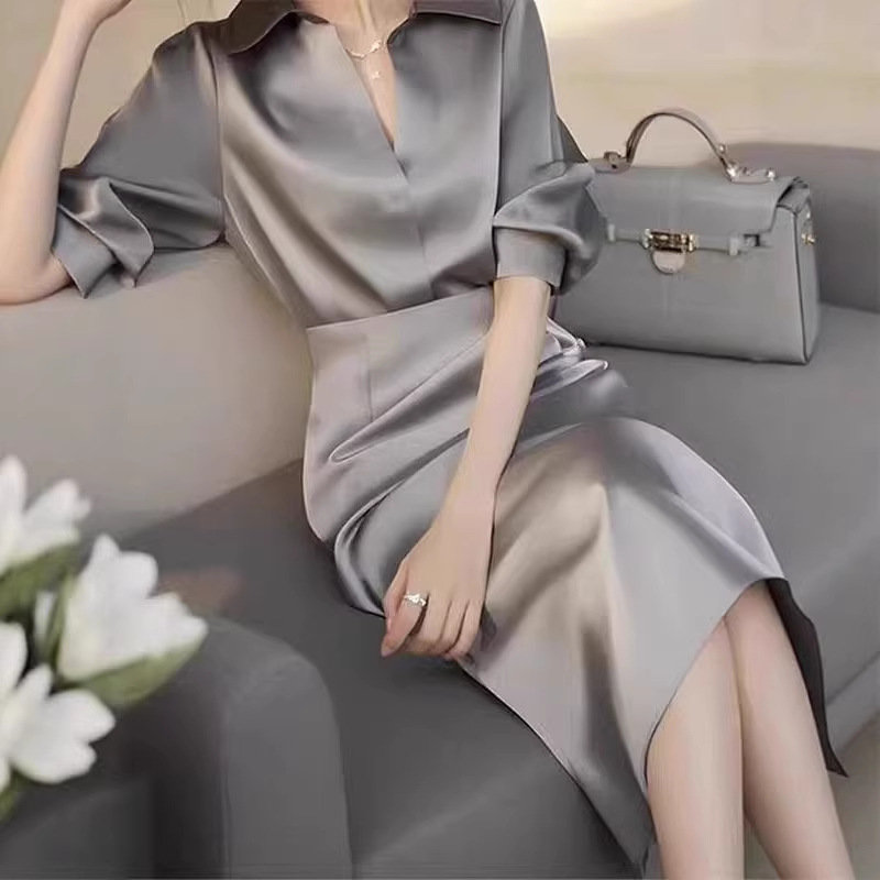 Womens French-style Versatile Trendy Age-reducing Relaxed-fit Two-piece Set