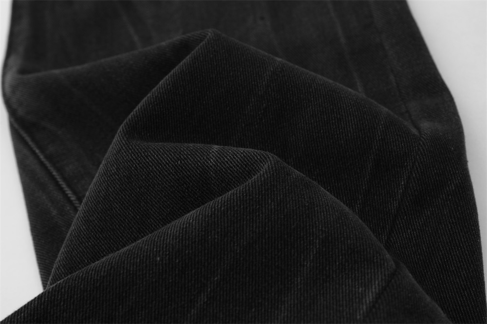 Embroidered Bootcut Trousers Men's Loose Casual