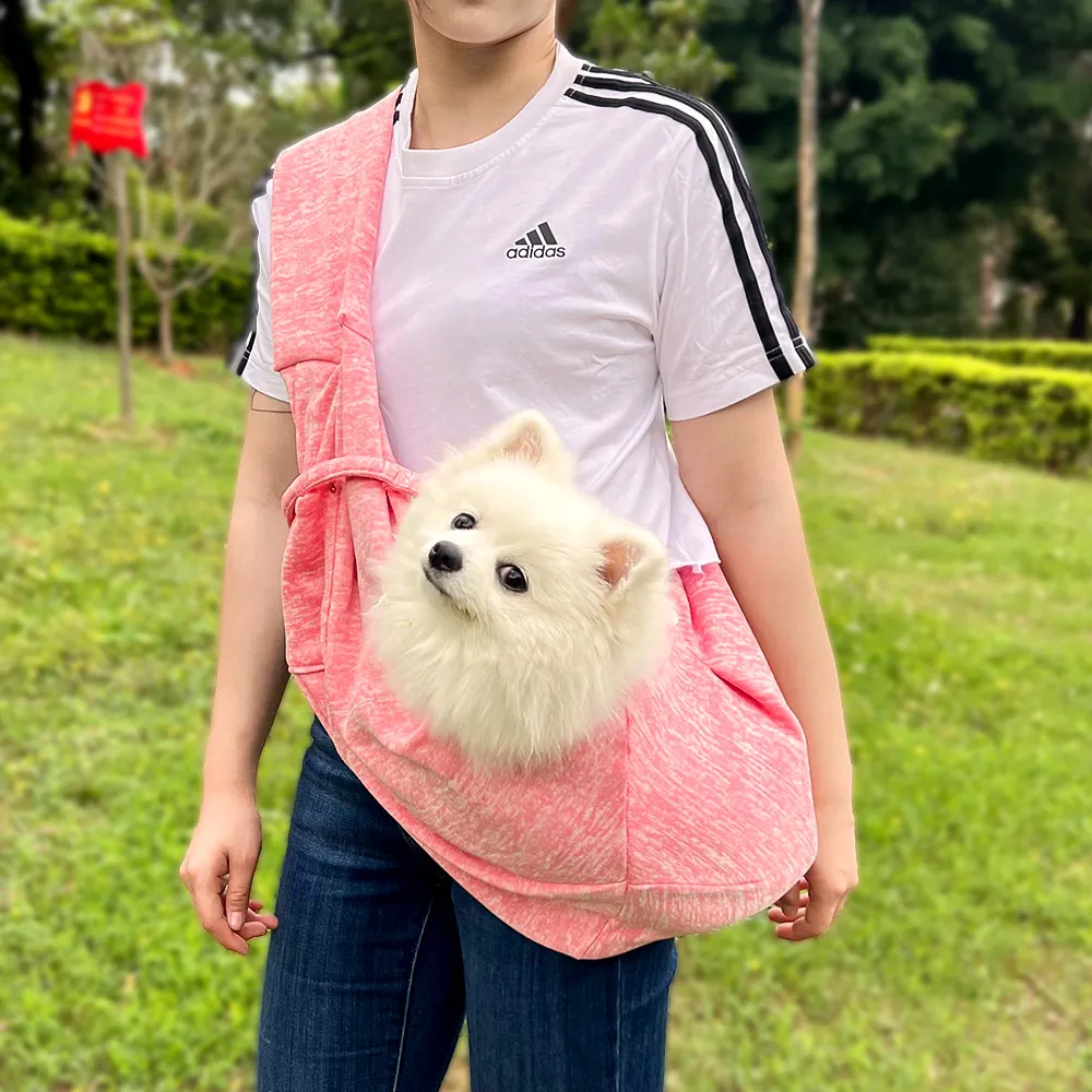 Autumn And Winter Shoulder Bag Crossbody Bag Cat Bag Dog Outing - 390 Thick Needle Pink